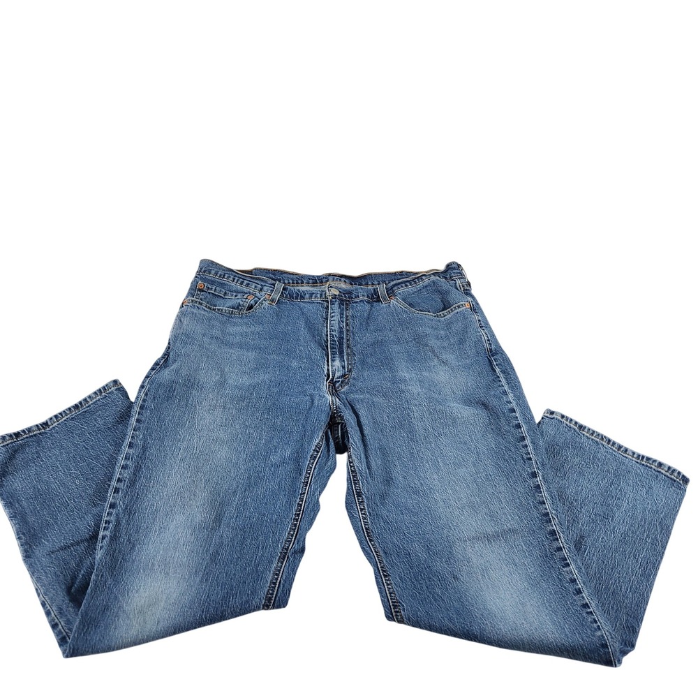 Levis 541 Athletic Taper Mens Jeans‎ 40x30 Medium Wash Blue Stretch Denim